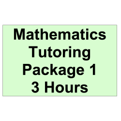 Tutoring Mathematics Package 1